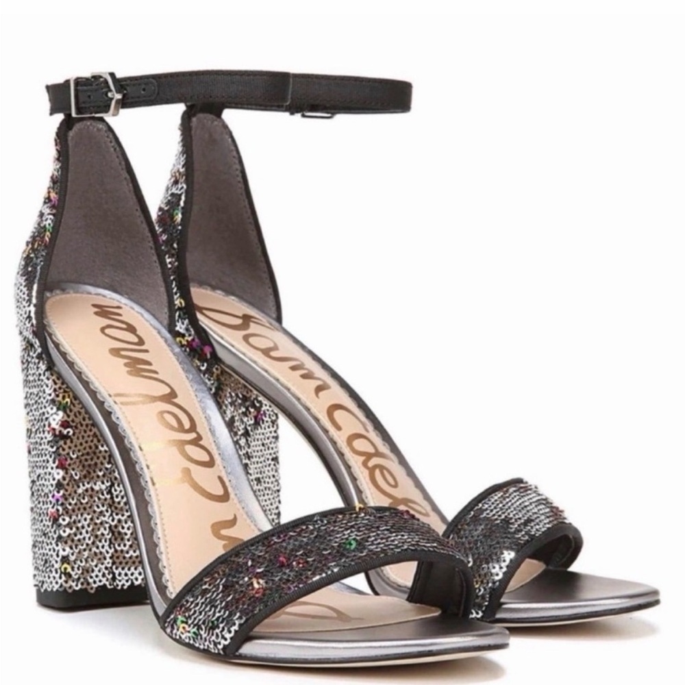 Sam Edelman Multicolor Sequin Heels
